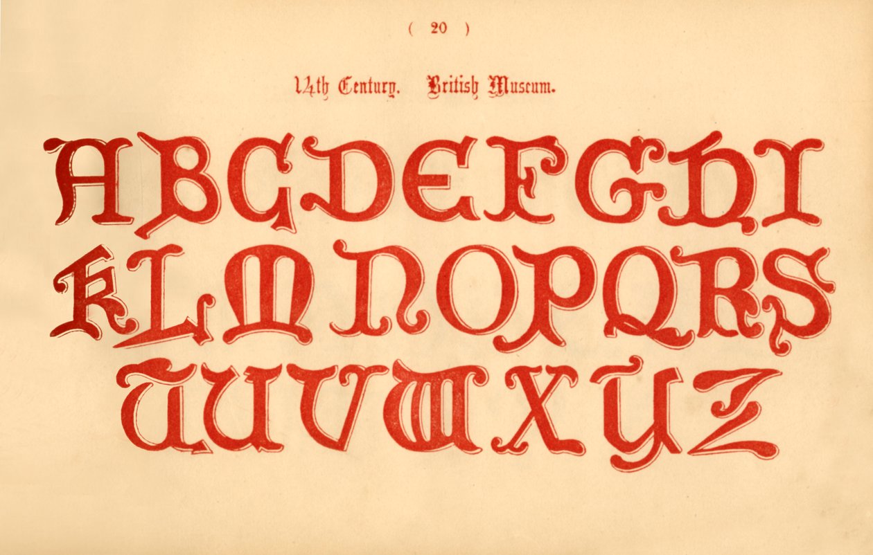 14th Century. British Museum, 1862 by Unbekannt