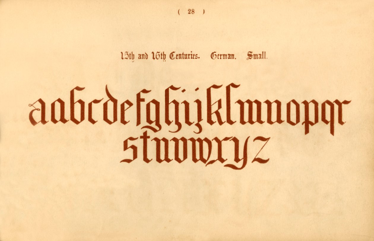 15th and 16th Centuries. German. Small by Unbekannt