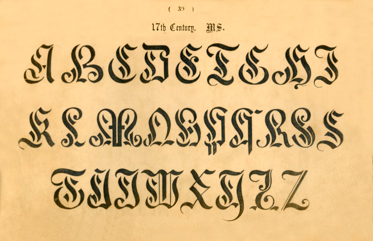 17th Century Manuscript by Unbekannt: Buy fine art prints