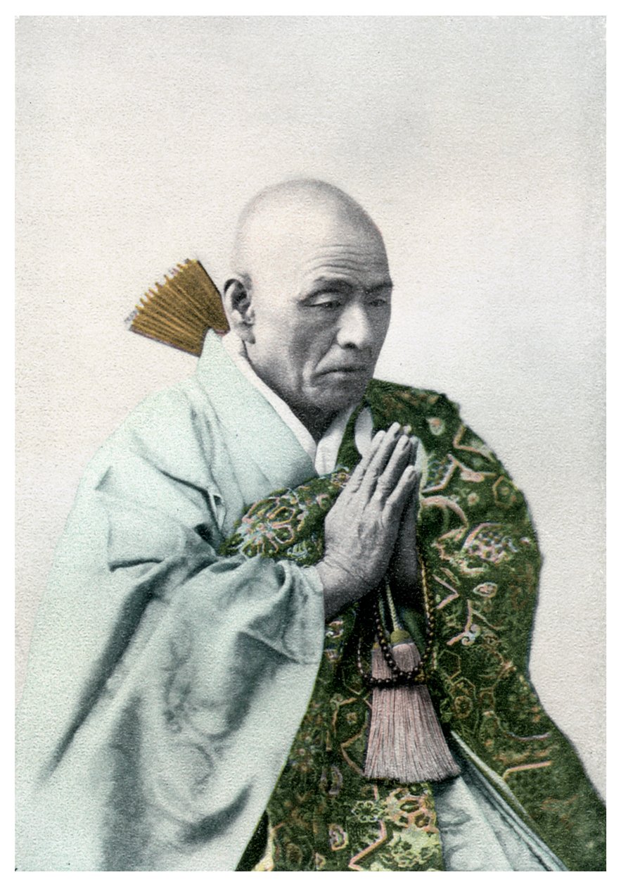 A Buddhist Priest, 1904 by Unbekannt