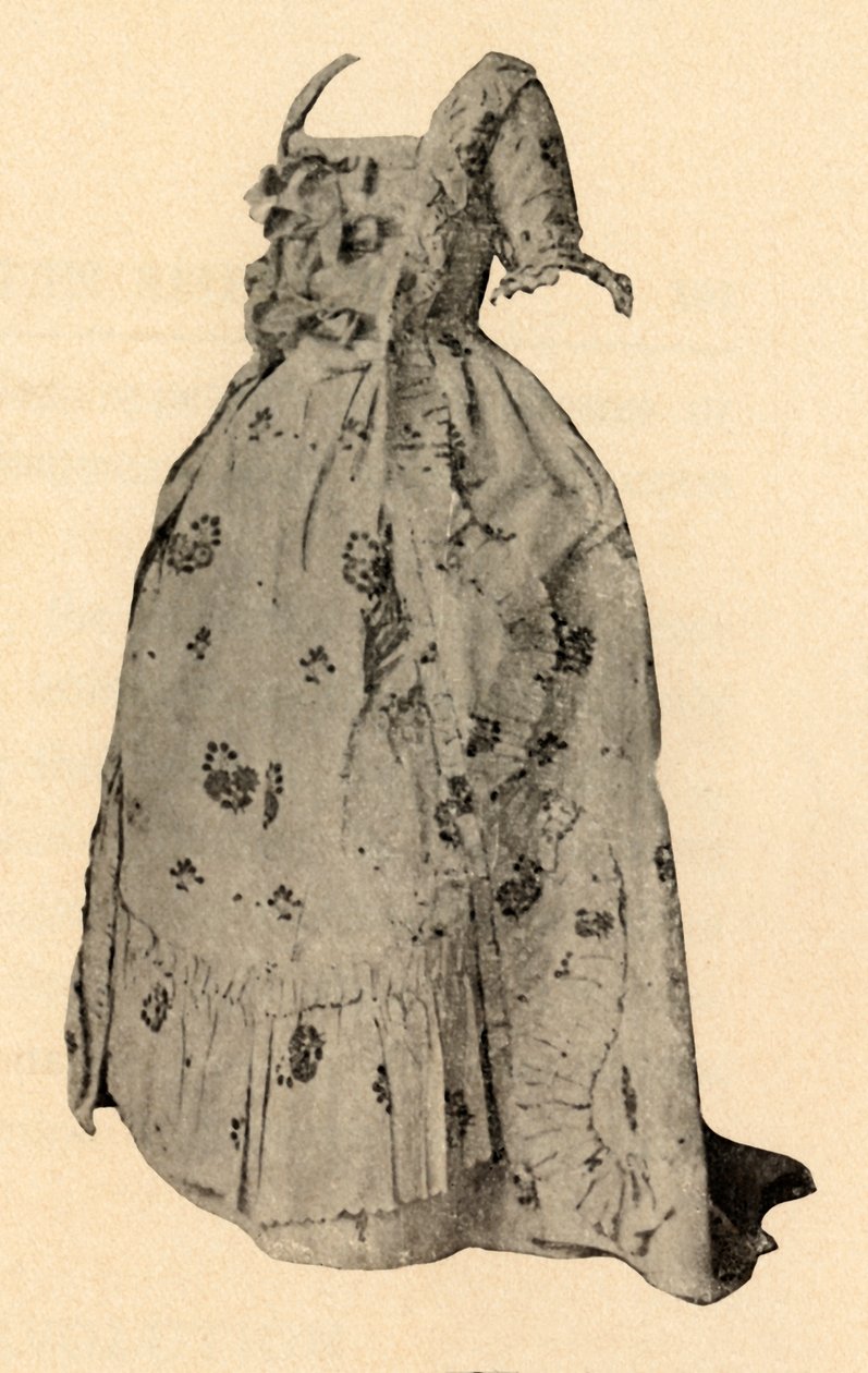 A Watteau Sacque, Wedding Outfit of Mrs. William West by Unbekannt
