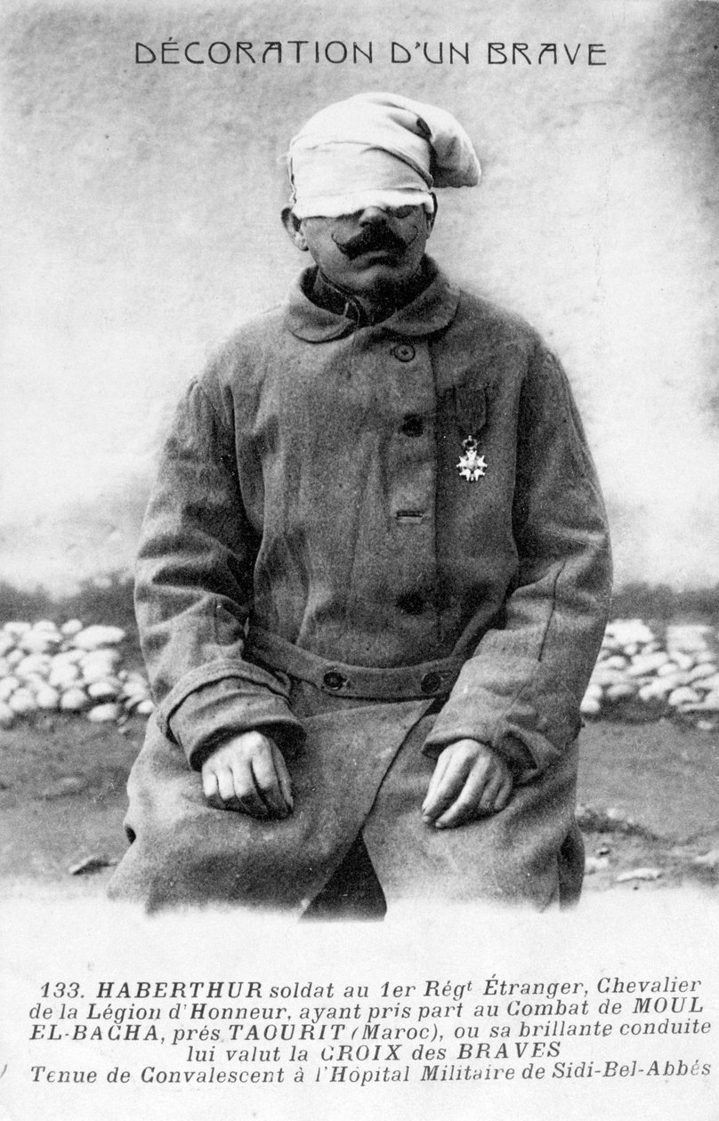 A convalescing legionnaire, Sidi Bel Abbes, Algeria by Unbekannt