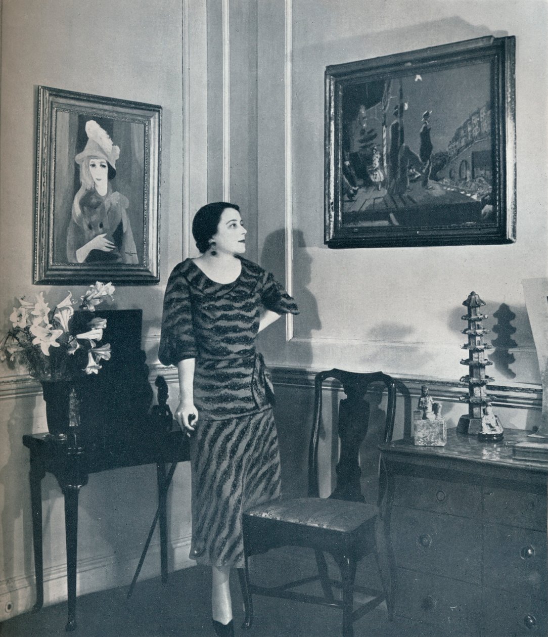 A corner in the house of Lady Jowitt, 1934 by Unbekannt
