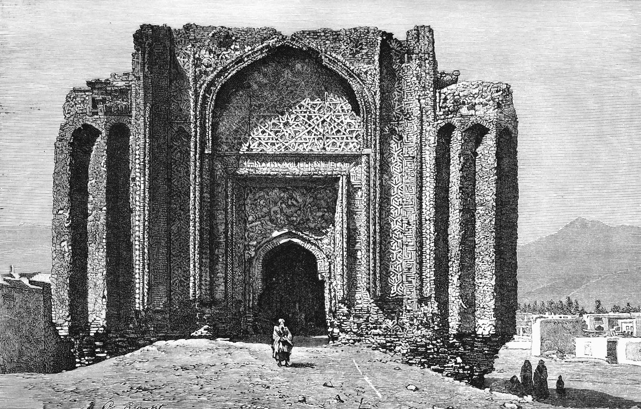 A Ruined 14th Century Mosque, Hamadan, Iran by Unbekannt