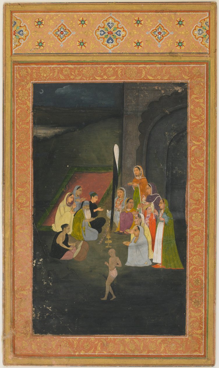 A Visit at Night to a Mullah by Unbekannt