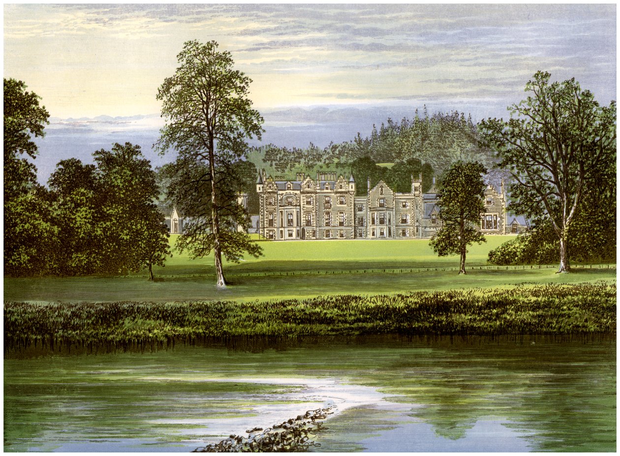 Abbotsford, Roxburghshire, Scotland, Home of the Scott Family by Unbekannt