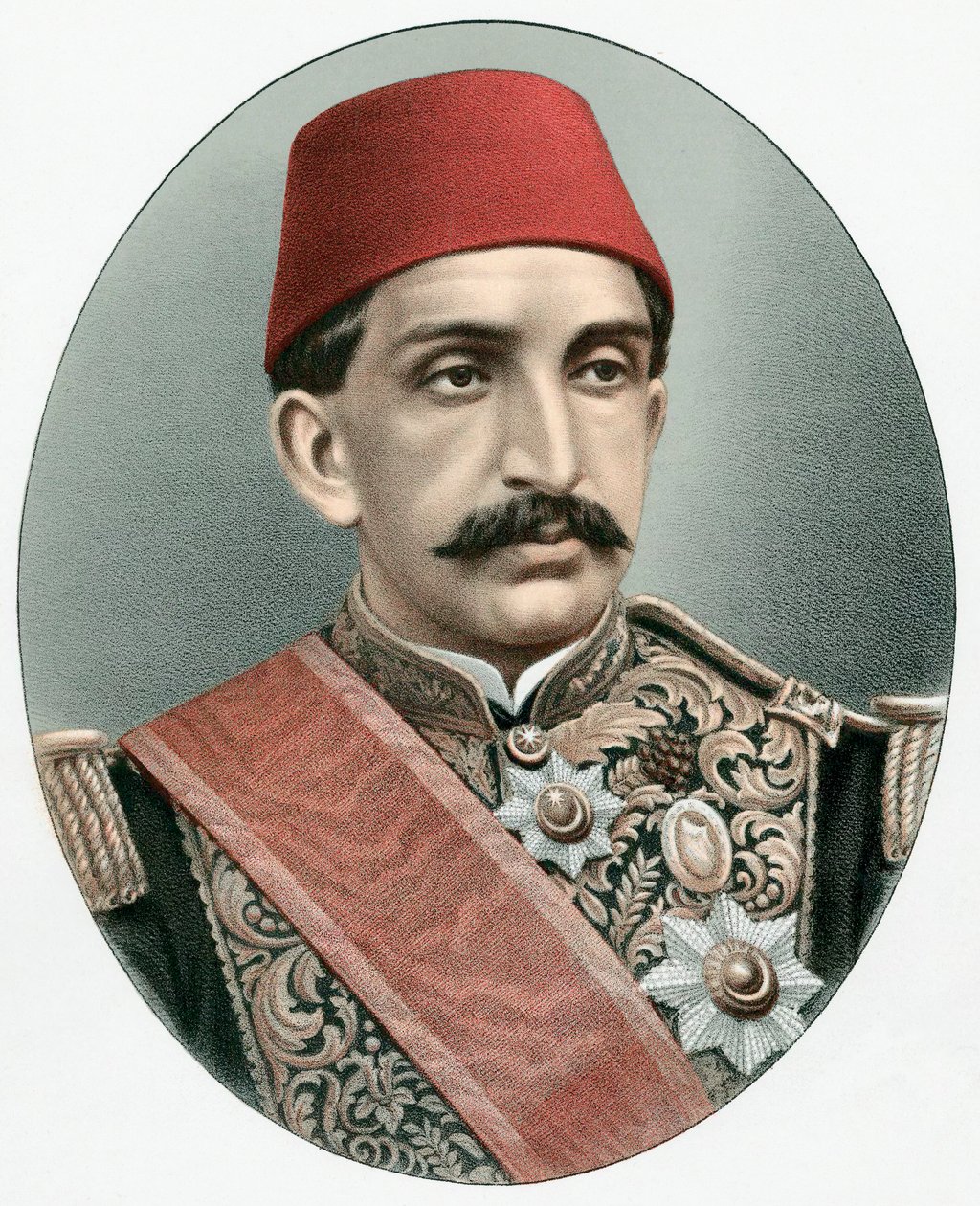 Abdul Hamid II, last Sultan of Turkey by Unbekannt
