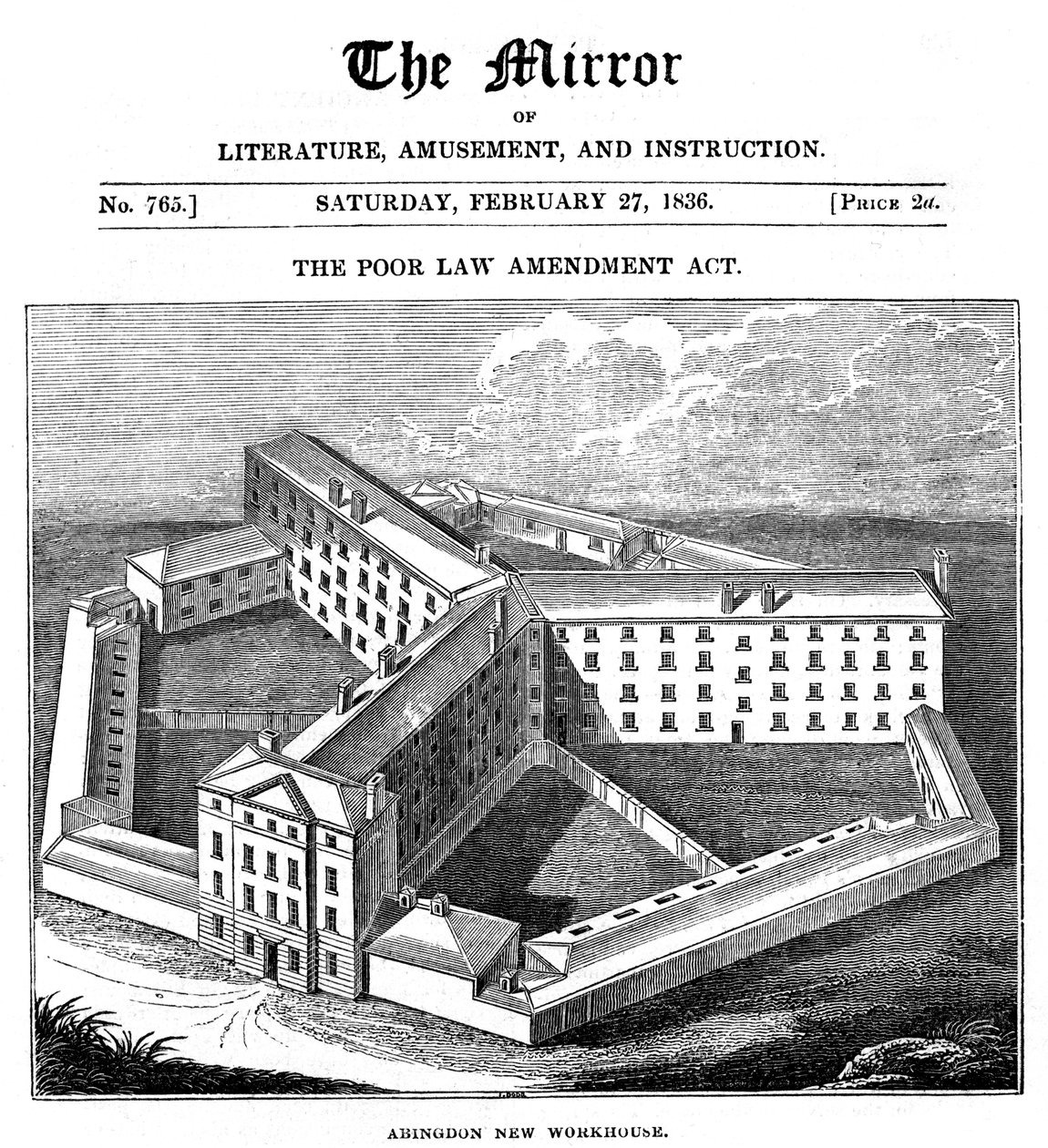 Abingdon Workhouse, Oxfordshire, built for the Abingdon Union by Unbekannt