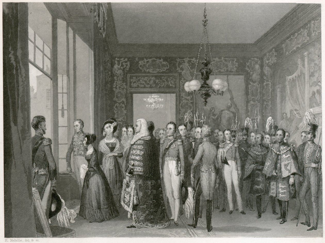 Accession of Queen Victoria, St James