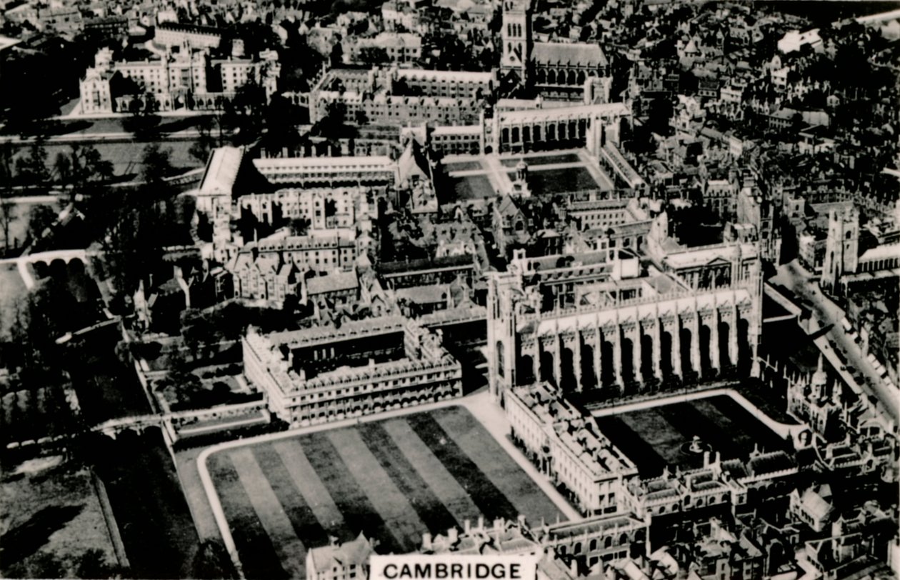 Aerial view of Cambridge by Unbekannt