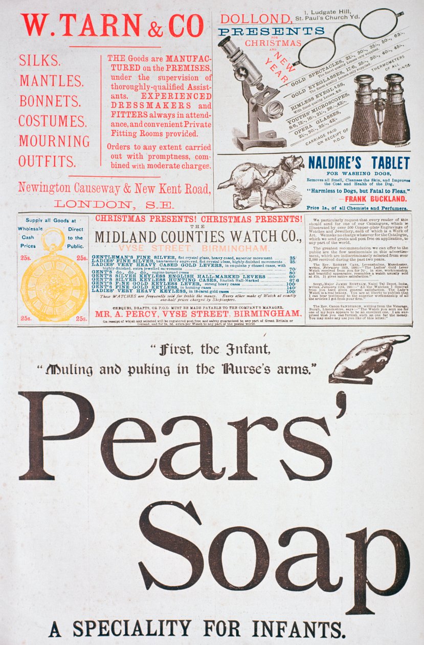 An Advertising Page in Yuletide by Unbekannt