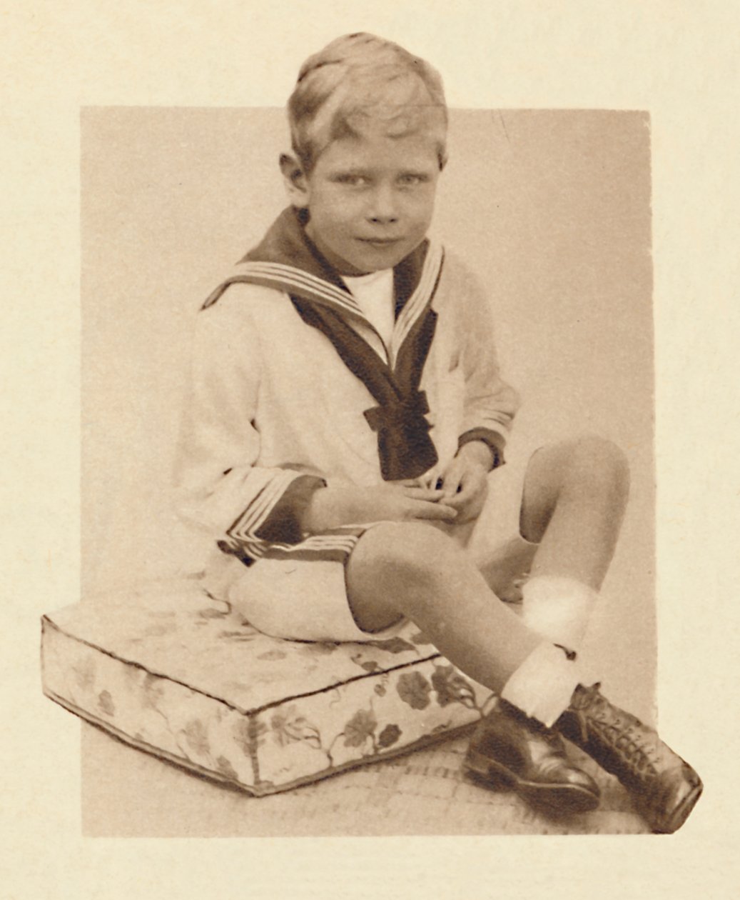 An indication of a career-to-be: Sailor-suited Prince Albert by Unbekannt