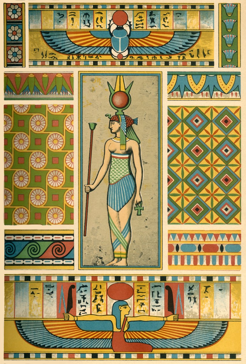 Ancient Egyptian decoration (1898) by Unbekannt