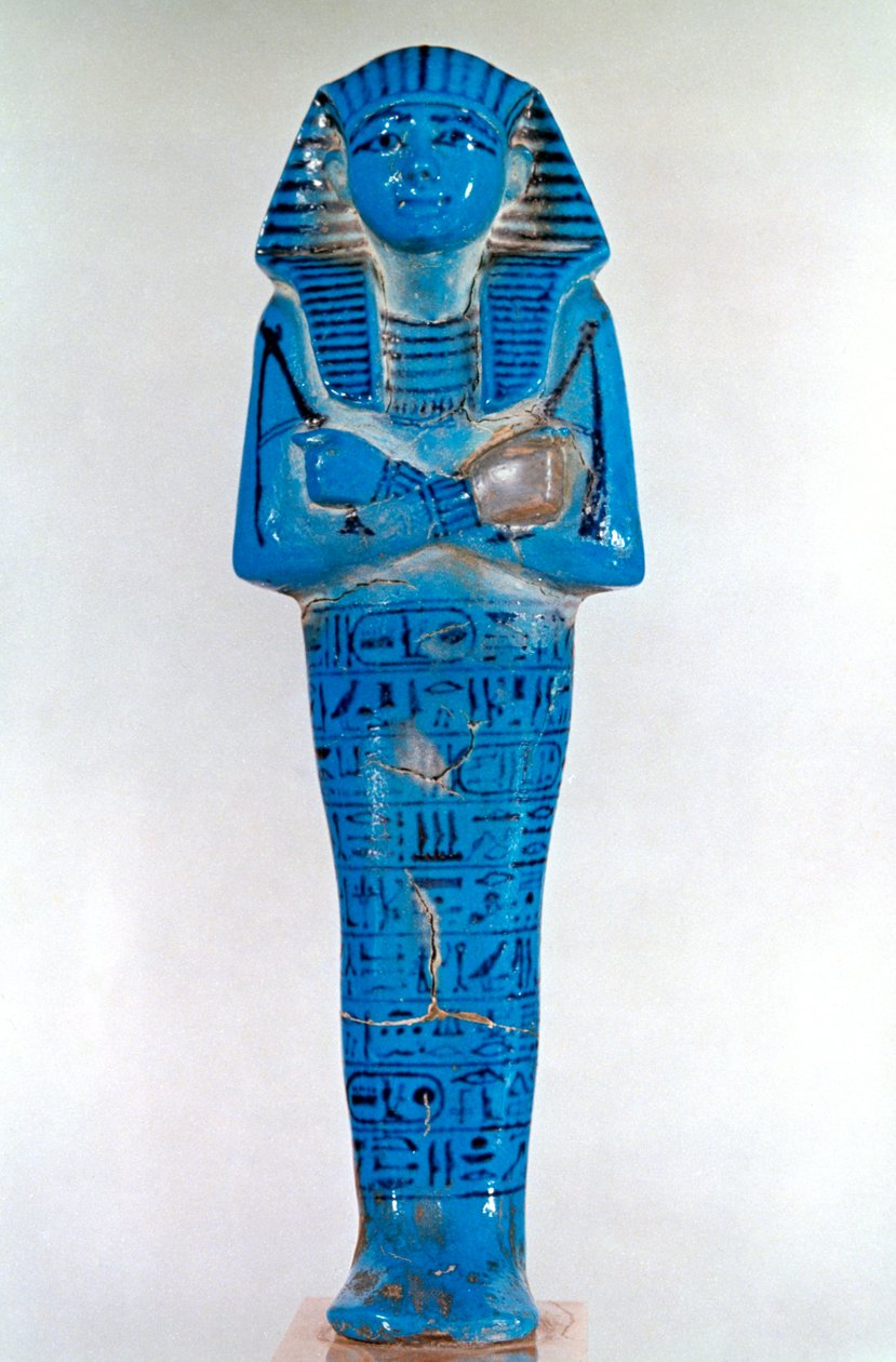 Ancient Egyptian Funerary Figurine by Unbekannt