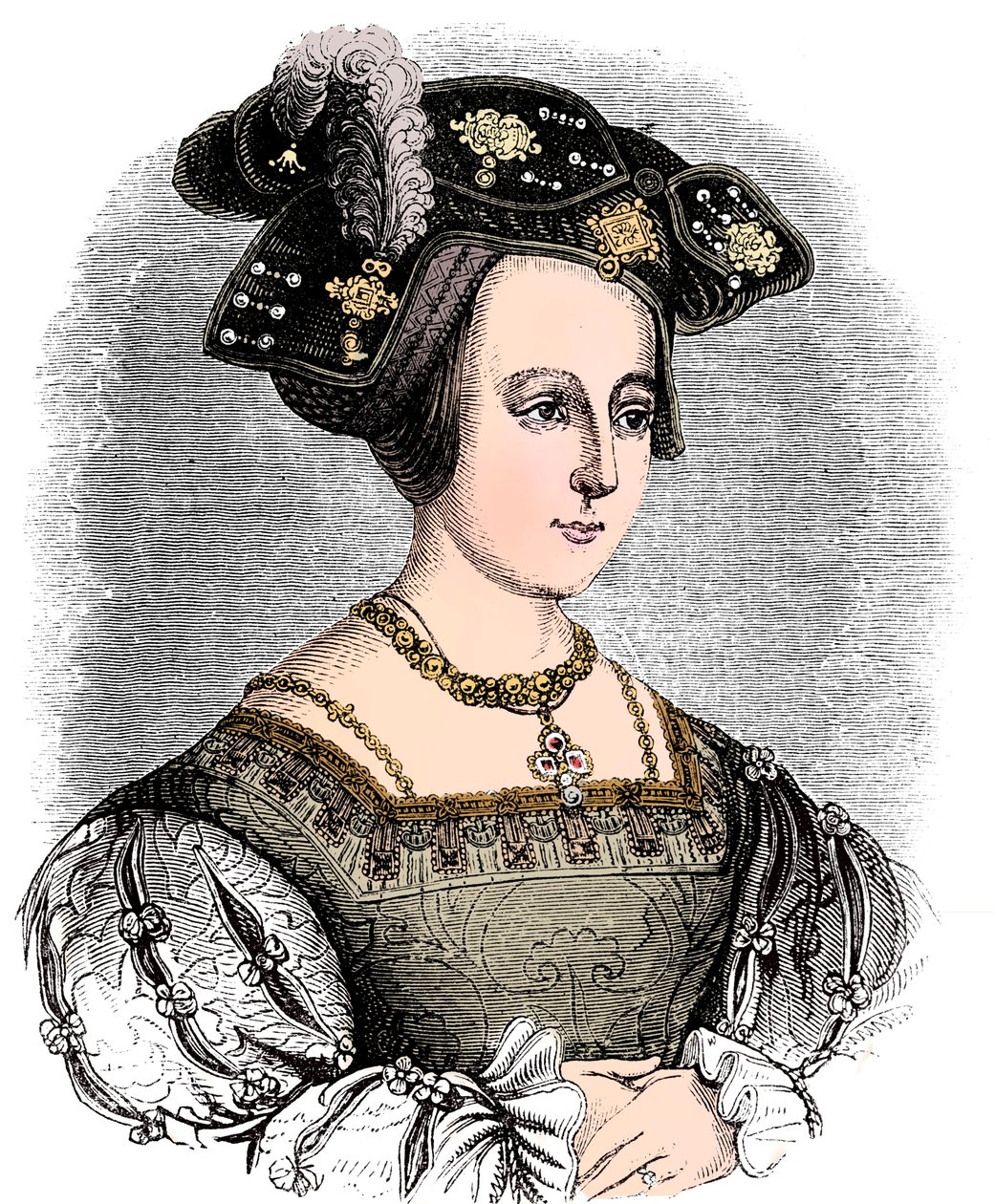 Anne Boleyn, Second Wife of Henry VIII of England by Unbekannt