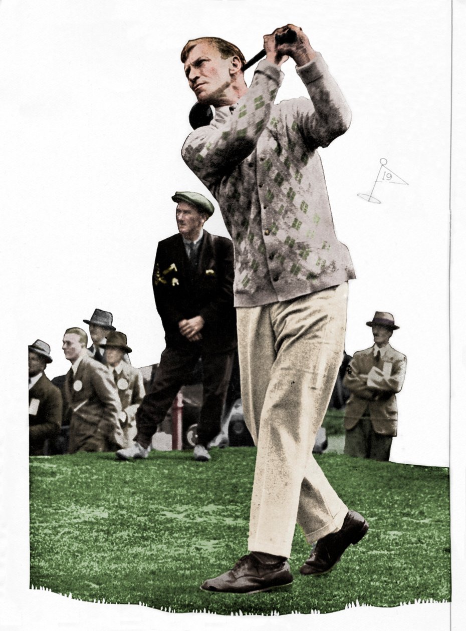 Archie Compston approaches: I Have No Use For A Club Without Booths by Unbekannt
