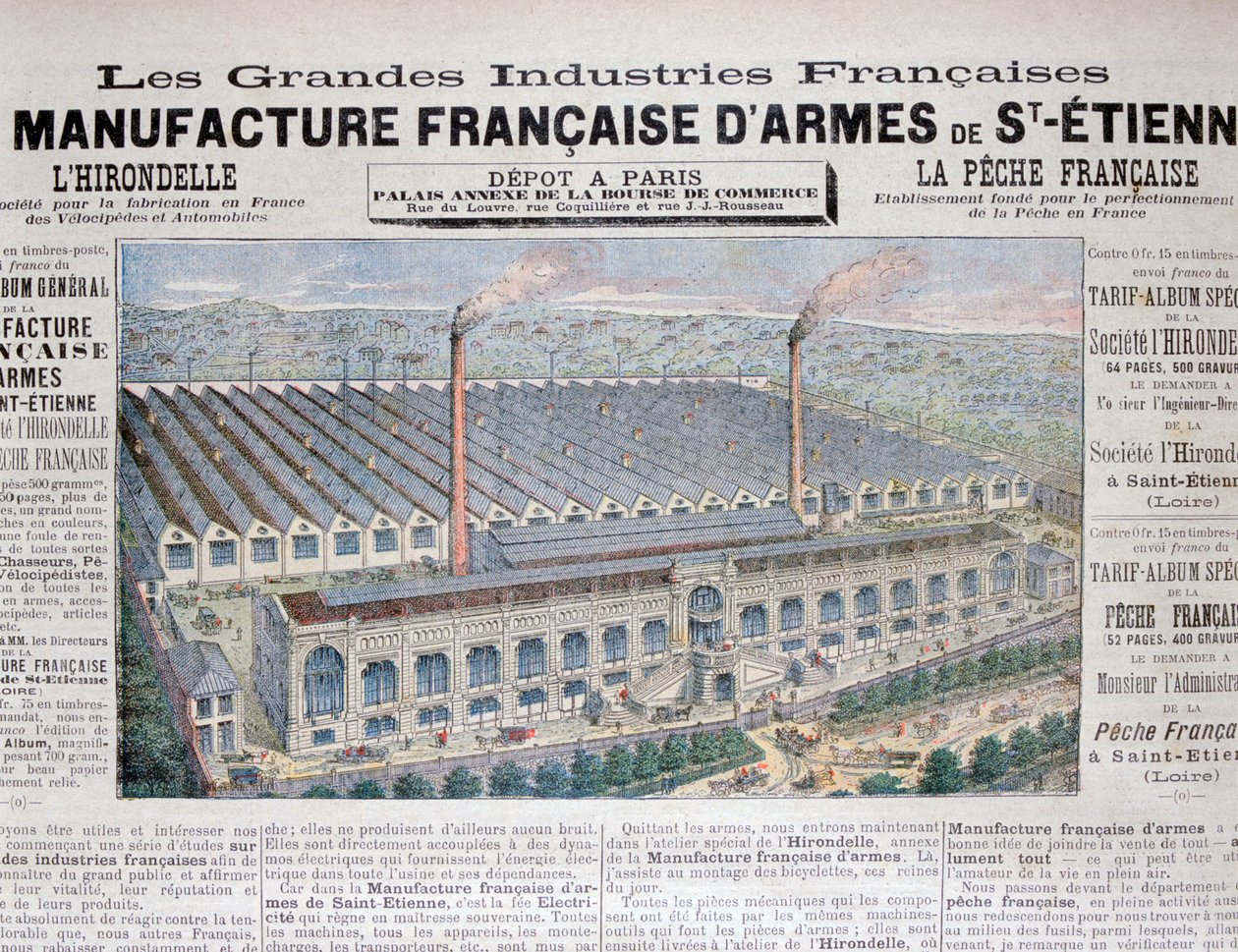 Arms Manufacturing Industry, St Etienne by Unbekannt