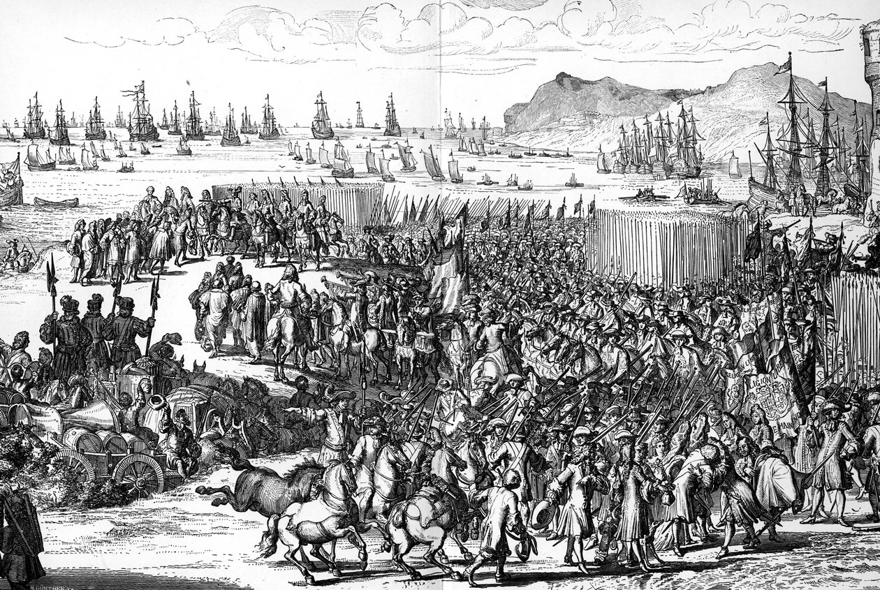 Arrival of William of Orange in England, 5 November 1688, 1903 by Unbekannt