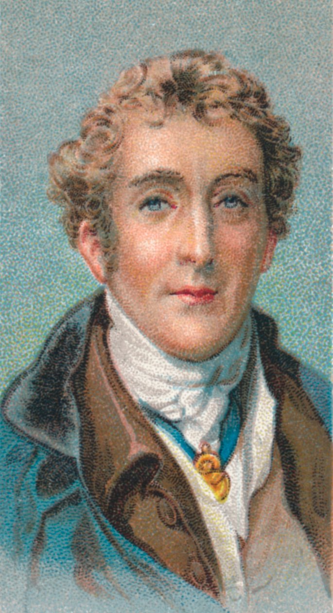 Portrait of Arthur Wellesley, 1st Duke of Wellington by Unbekannt