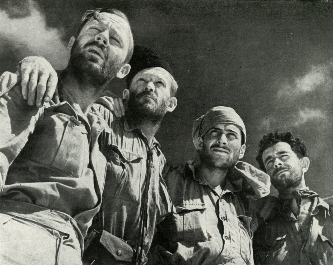 As the Germans Thrust at Alamein, These Four Men Walked into the British Lines by Unbekannt