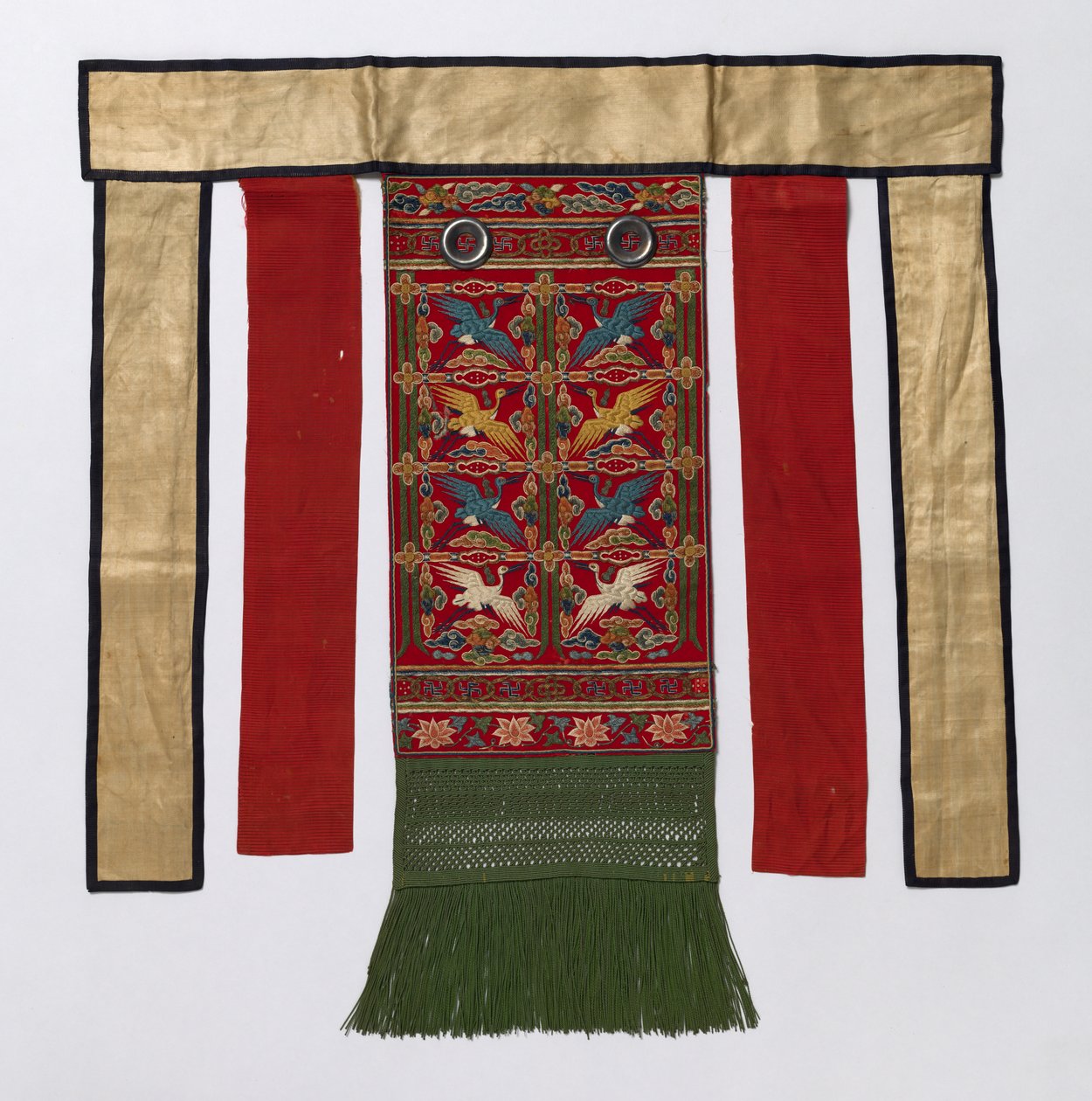Back Apron for the Royal Ceremonial Robe by Unbekannt