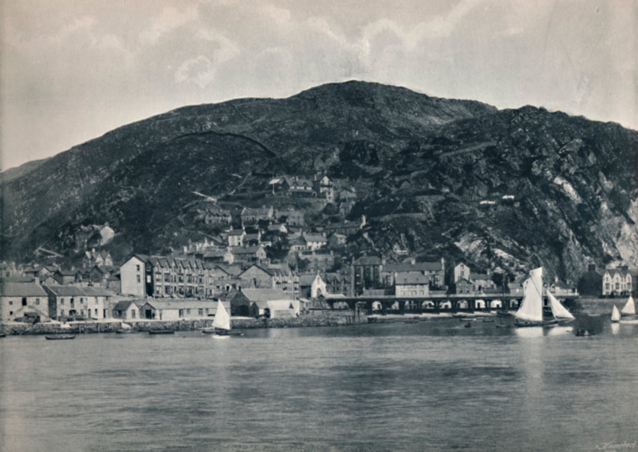 Barmouth - View from the Mawddach, Showing Heights by Unbekannt