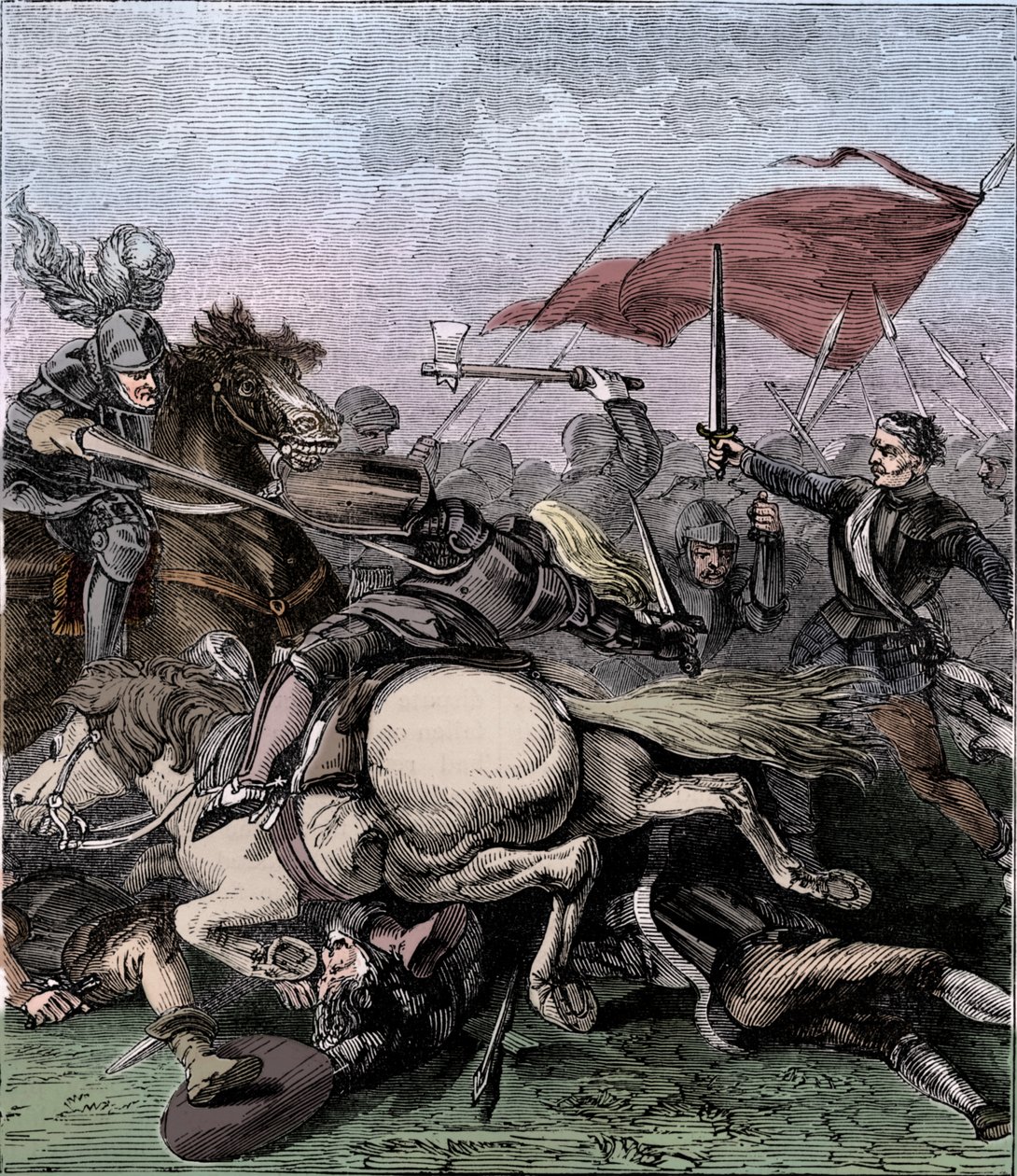 Battle of Flodden, 1513 by Unbekannt