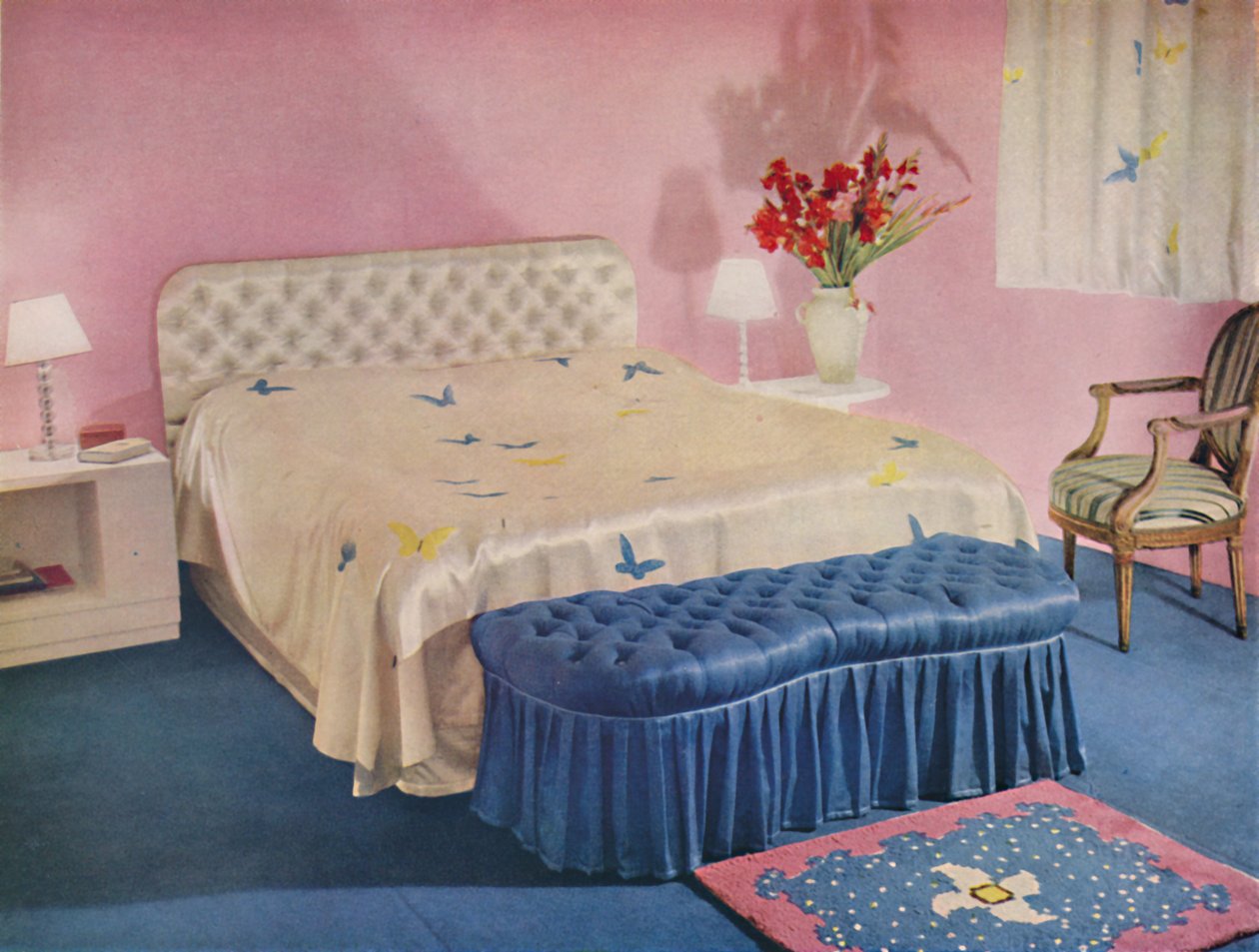 Bedroom Designed by Green and Abbott, Ltd., 1939 by Unbekannt