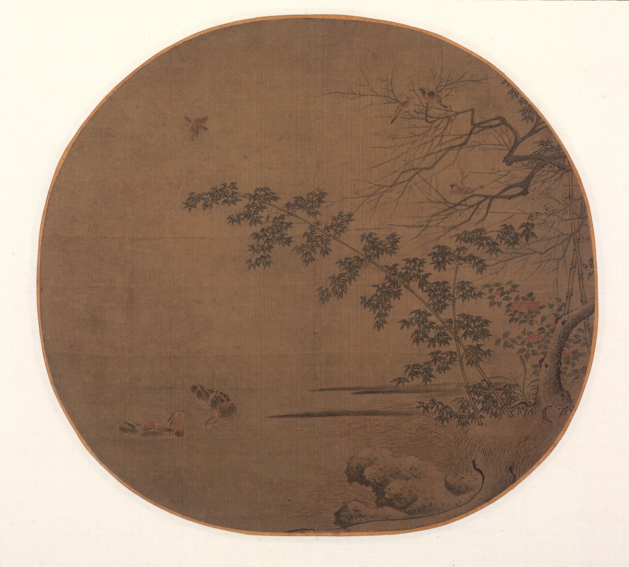 Birds on an Autumn Inlet, c. 1200 by Unbekannt