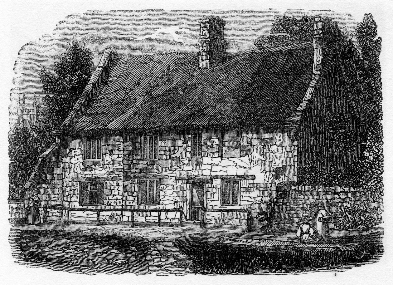 Birthplace of Reverend James Hervey, Hardingston, Near Northampton, 1840 by Unbekannt