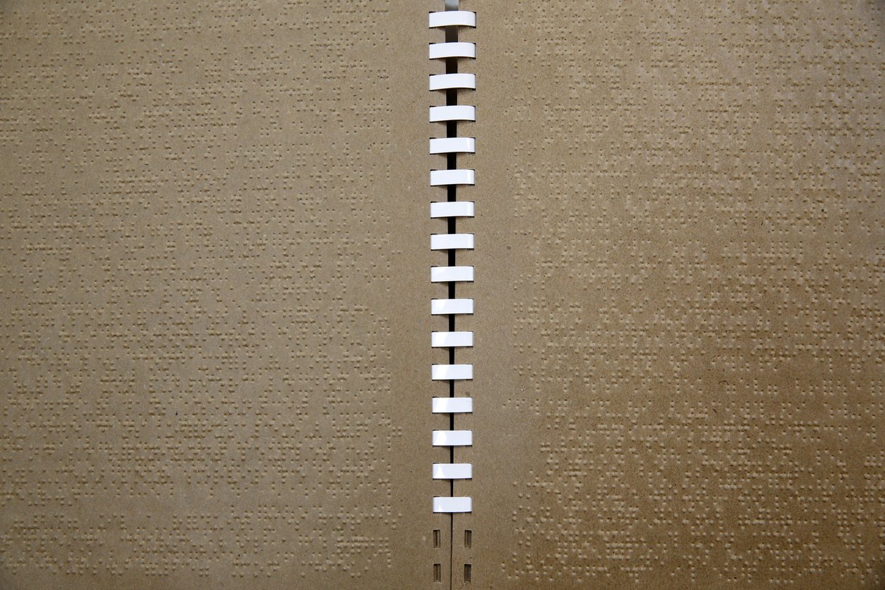 Braille bible, Paris, France by Unbekannt