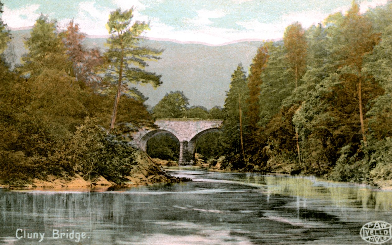 Bridge of Cluny, near Pitlochry, Perthshire, Scotland by Unbekannt