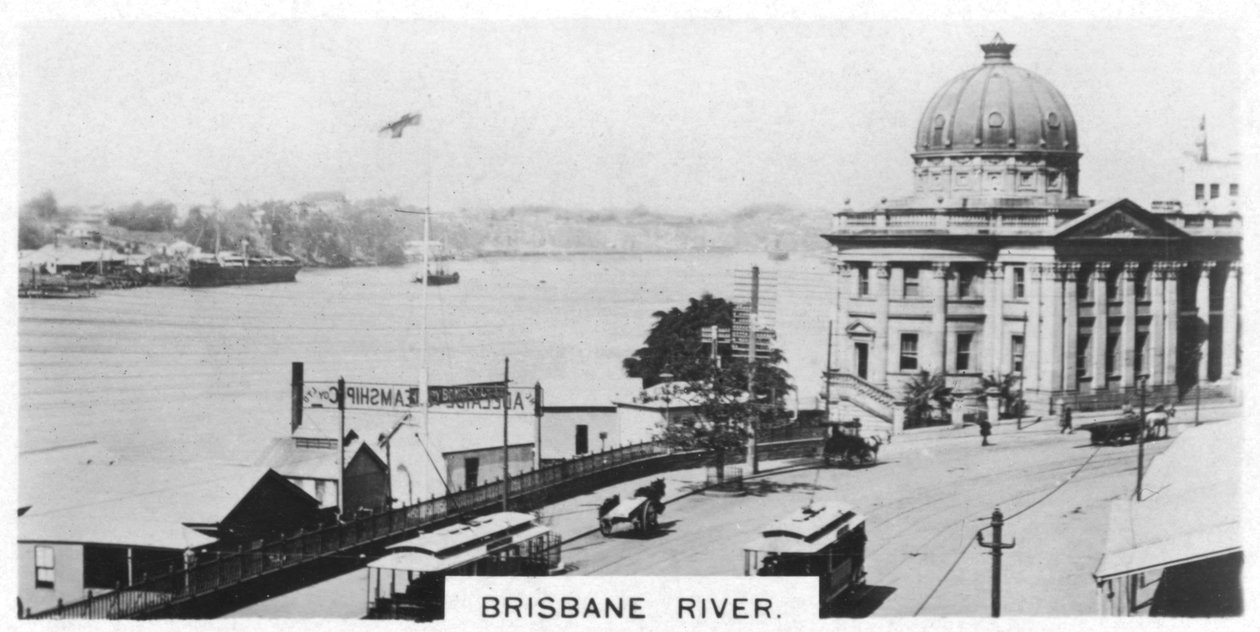Brisbane River, Queensland, Australia, 1928 by Unbekannt