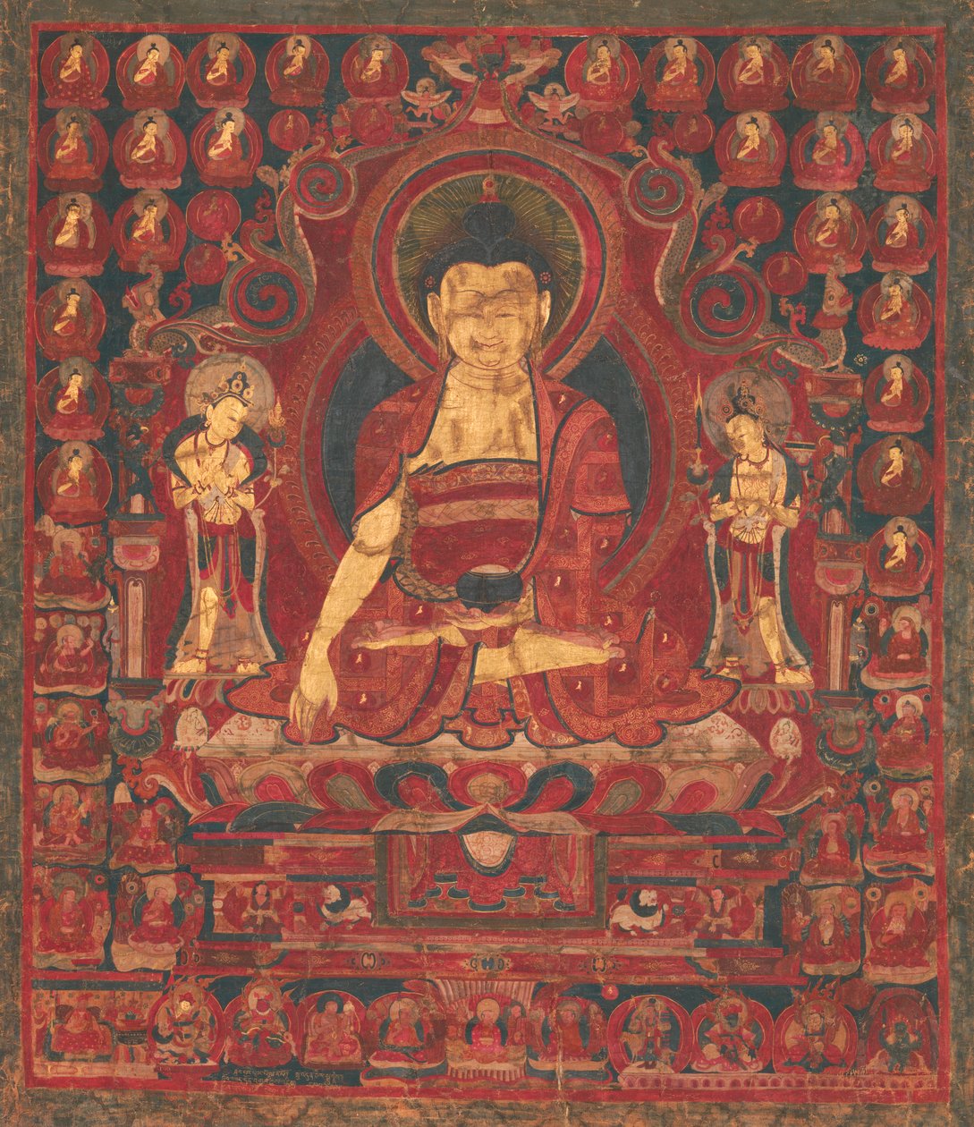 Buddha Shakyamuni as Lord of the Munis by Unbekannt