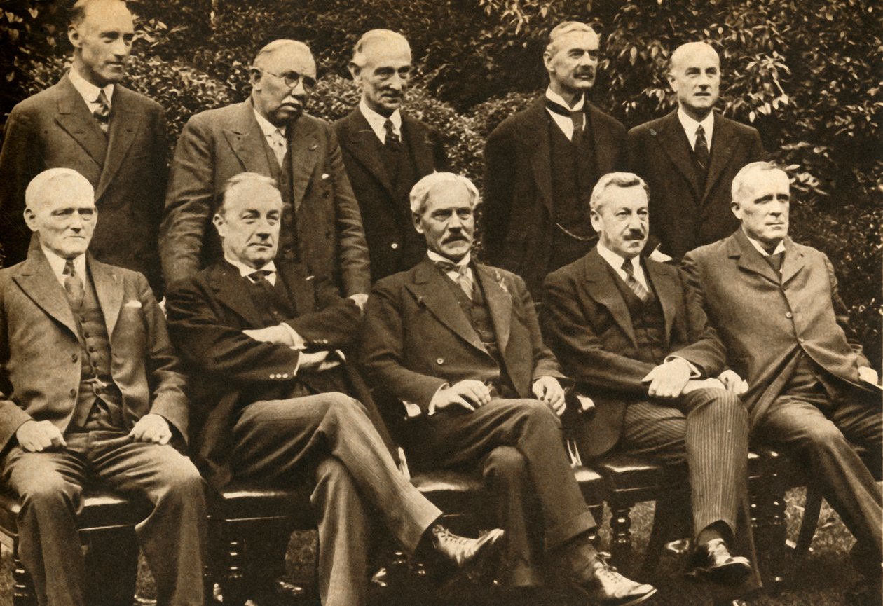 Cabinet of the National Government, 1931, 1933 by Unbekannt