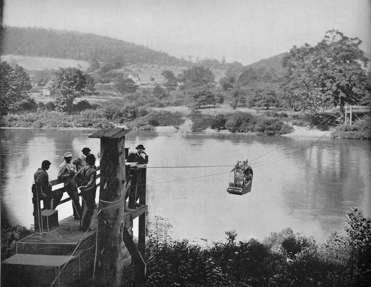 Cable Ferry, Near La Colle, Penn by Unbekannt