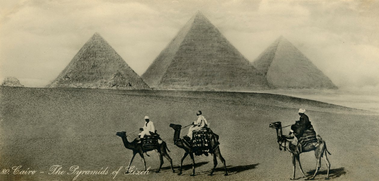 Cairo: The Pyramids of Gizeh by Unbekannt