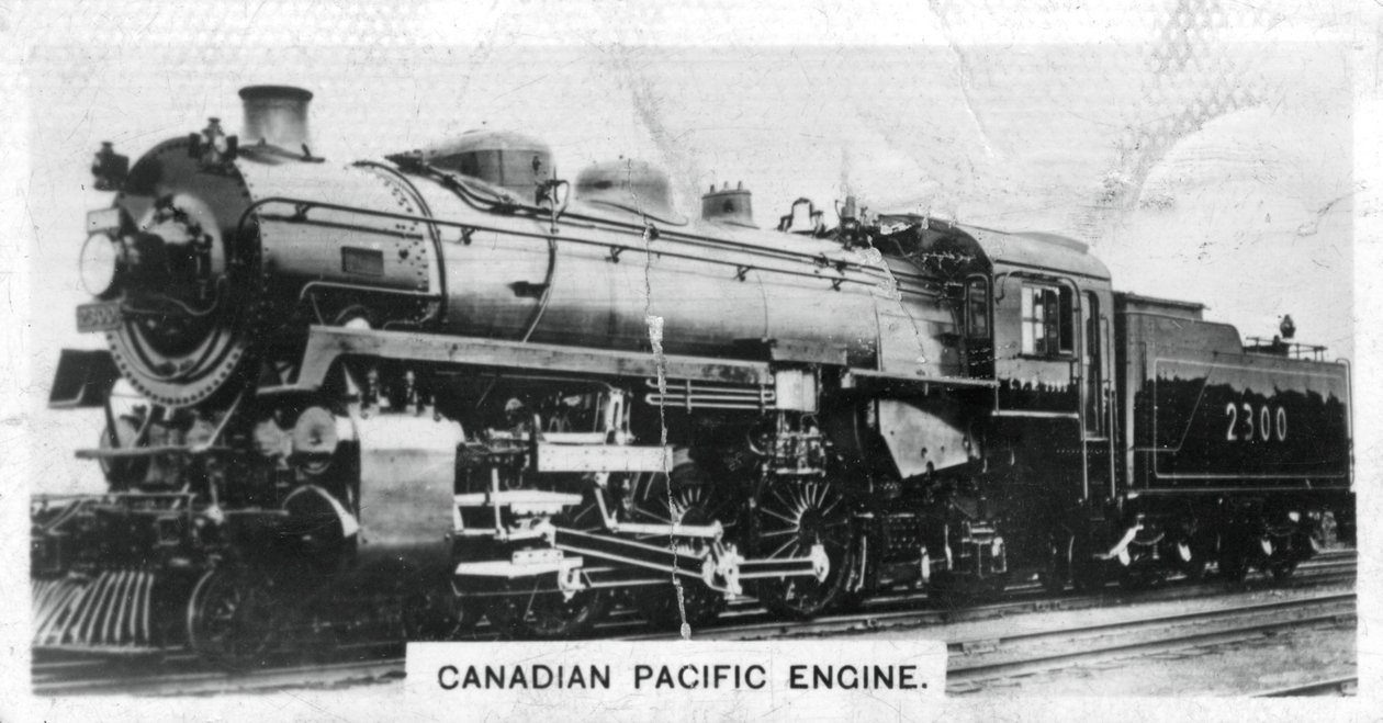 Canadian Pacific Passenger Engine, Canada by Unbekannt