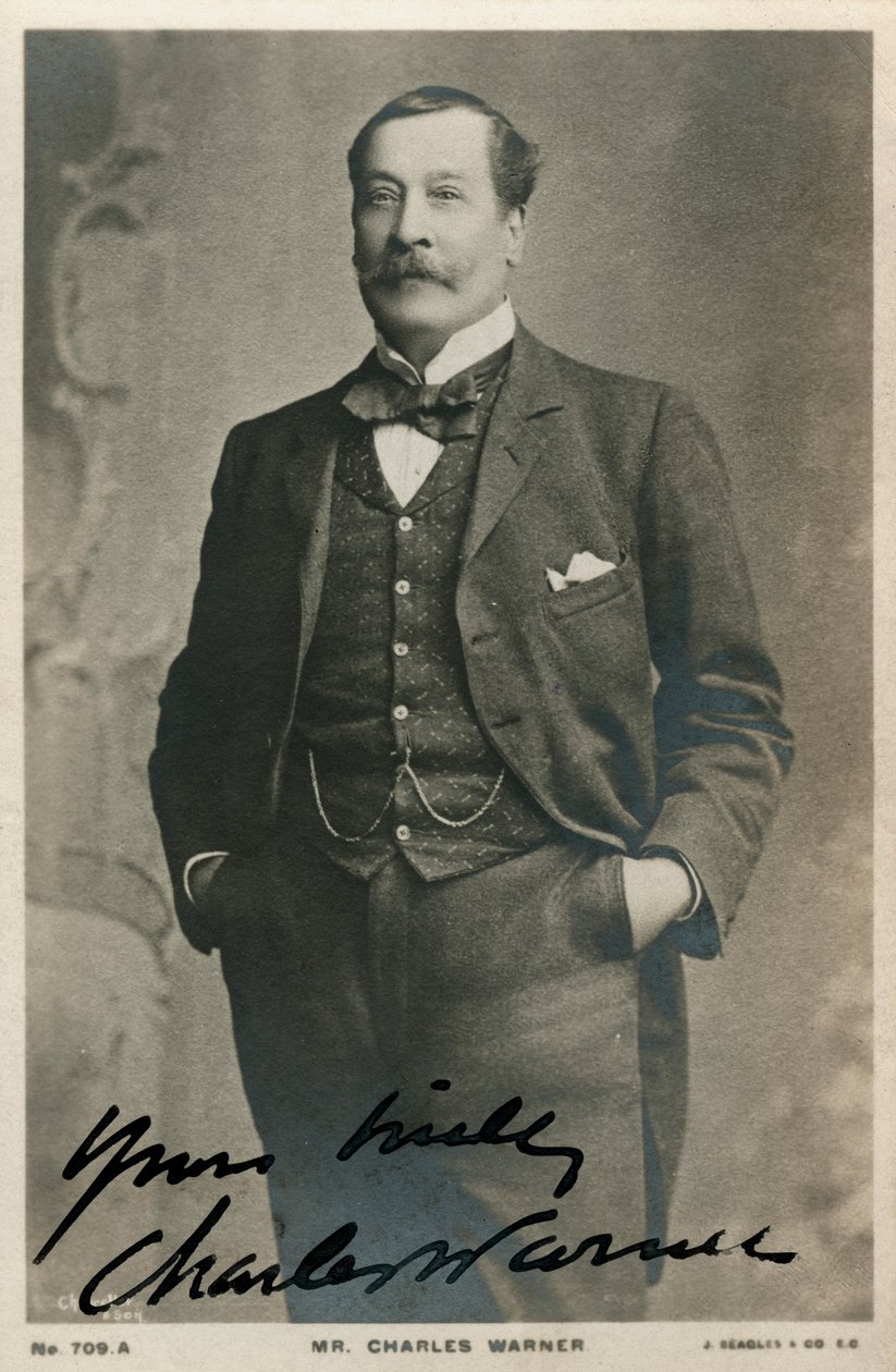Charles Warner, English actor by Unbekannt