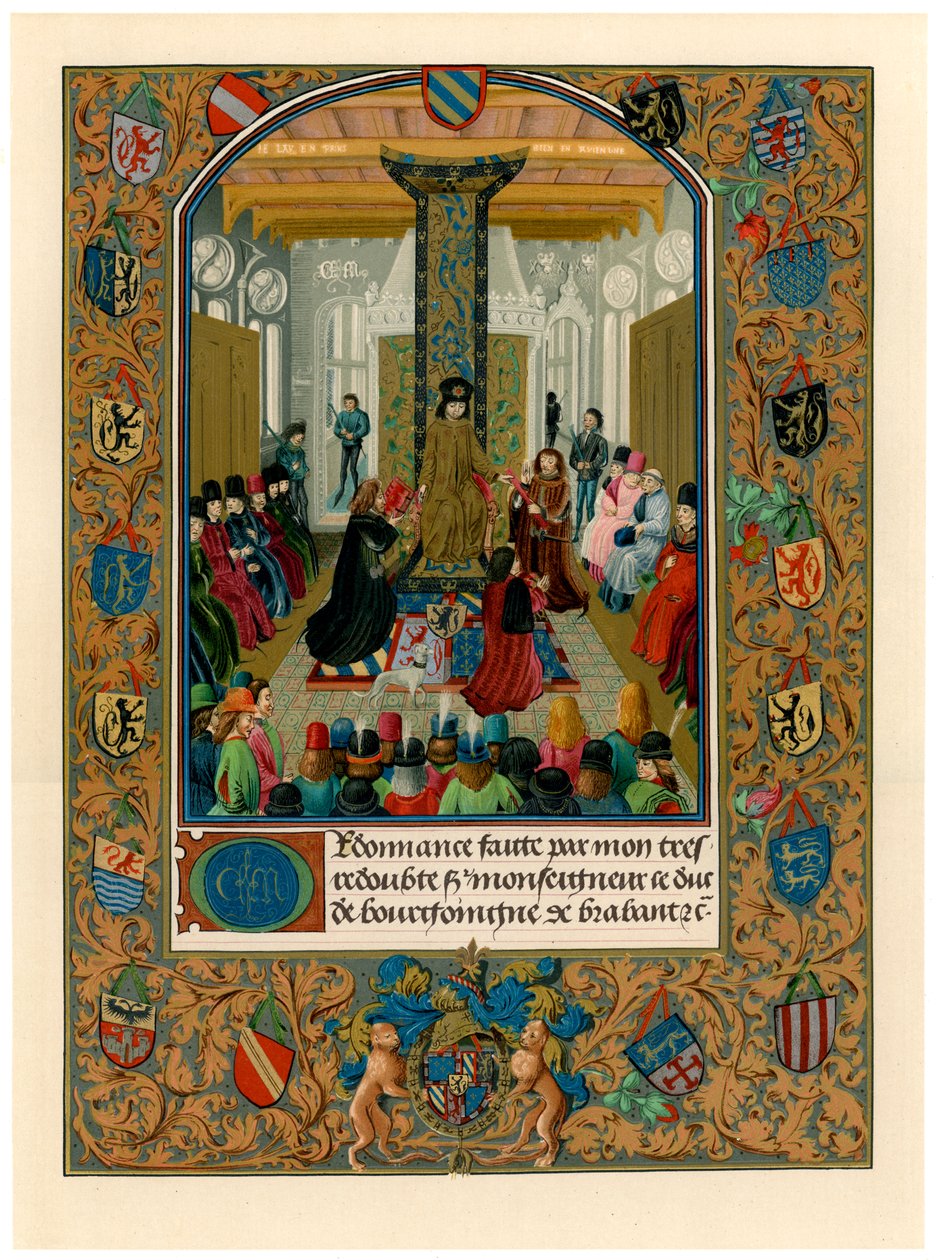 Charles the Bold, Duke of Burgundy, 1473 by Unbekannt