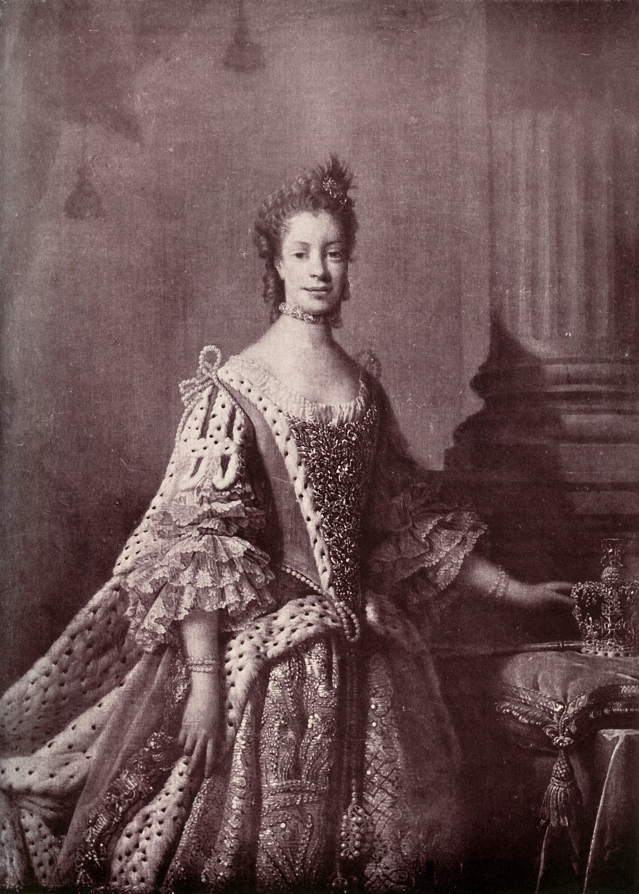 Charlotte Sophia of Mecklenburg-Strelitz, Queen Consort of George III by Unbekannt