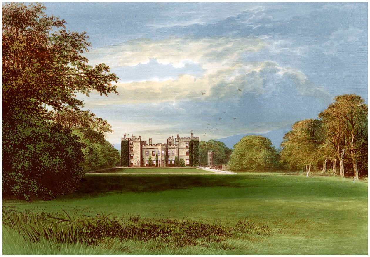 Chillingham Castle, Northumberland, home of the Earl of Tankerville by Unbekannt