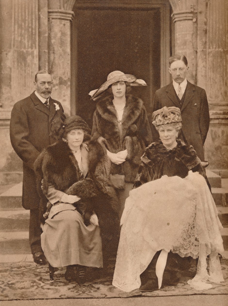 Christening of the First Child of Mary, Princess Royal, Goldsborough, Yorkshire by Unbekannt