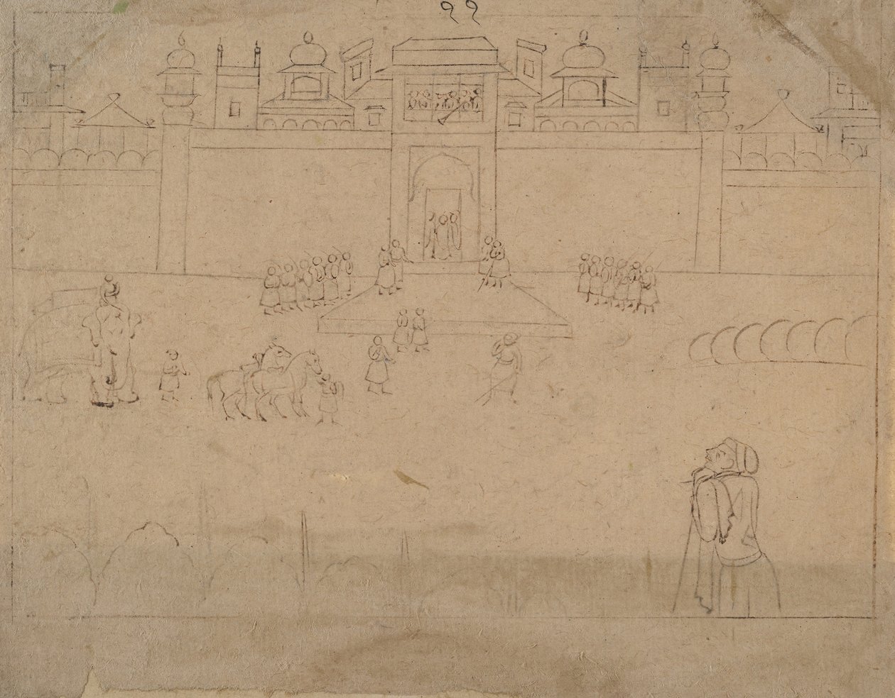 Cityscape, 19th century by Unbekannt