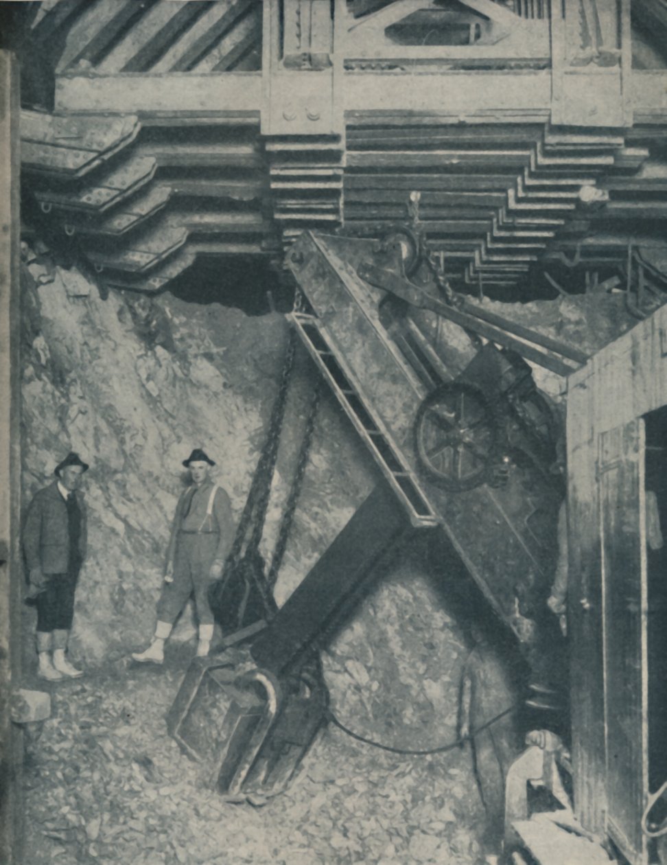 Clawing Out the Heart of a Mountain for a Colorado City Tunnel by Unbekannt