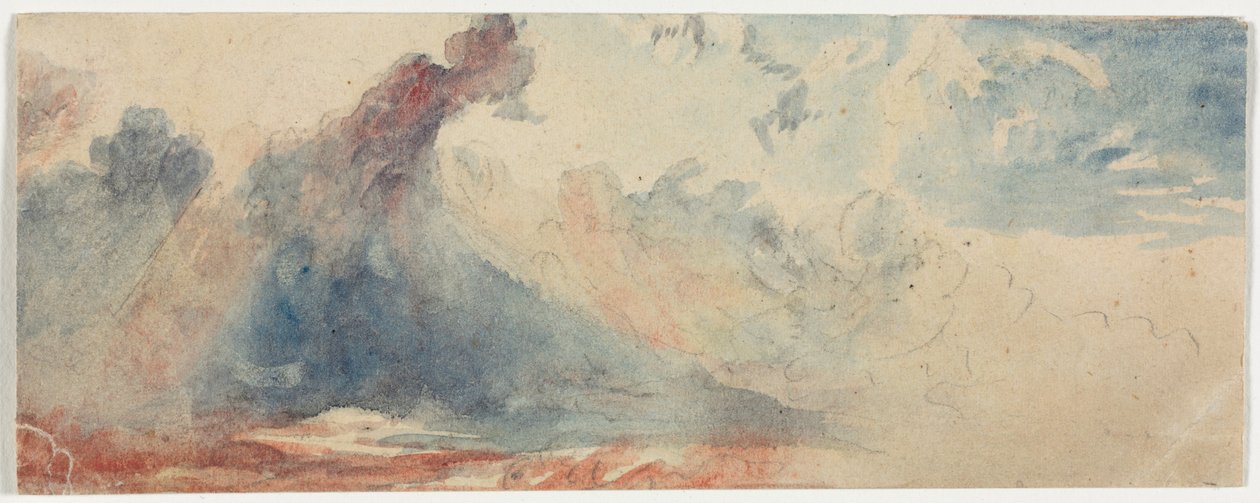 Cloud Study by Unbekannt