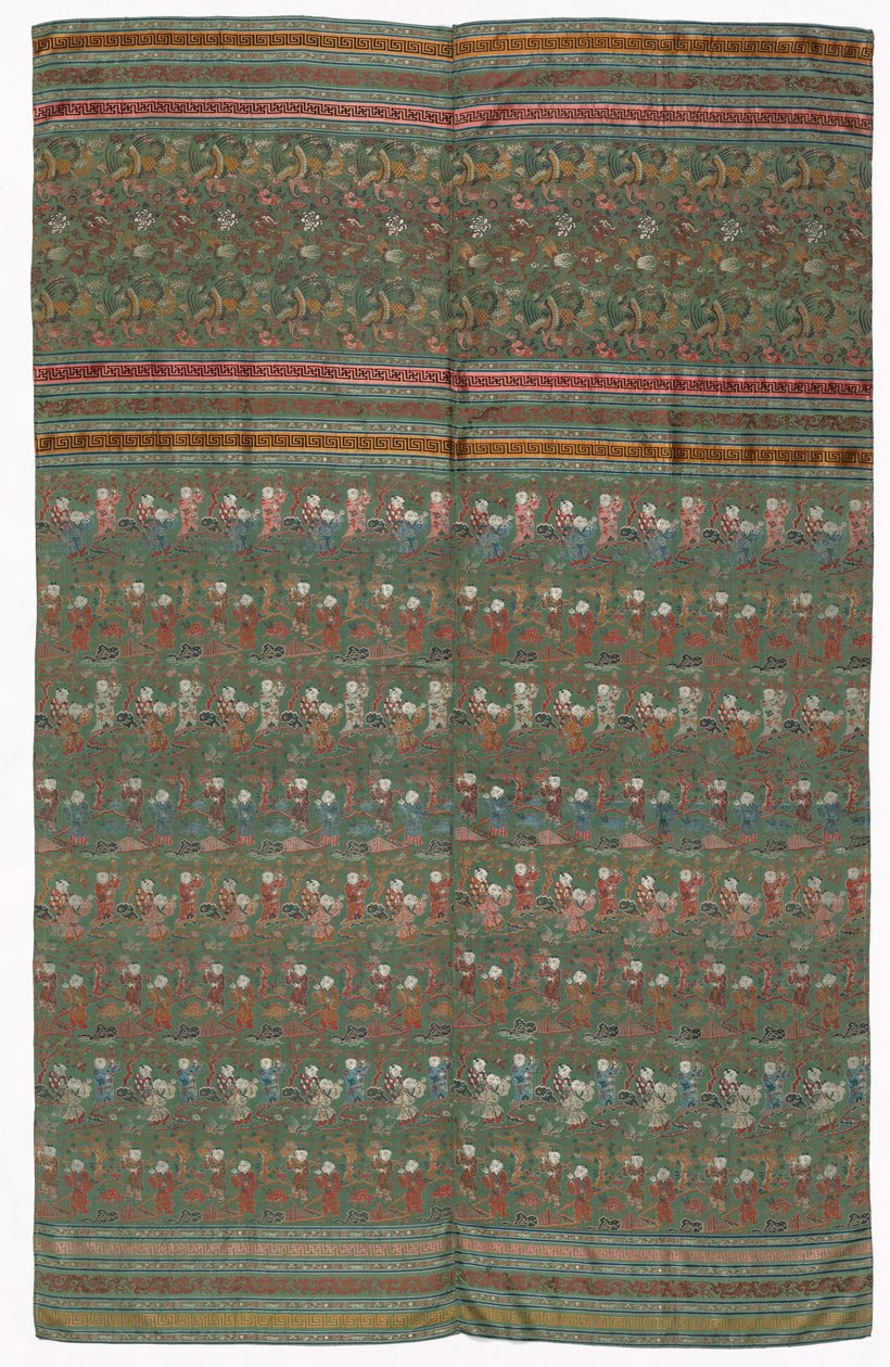 Compound Weave Textile, 1800s by Unbekannt