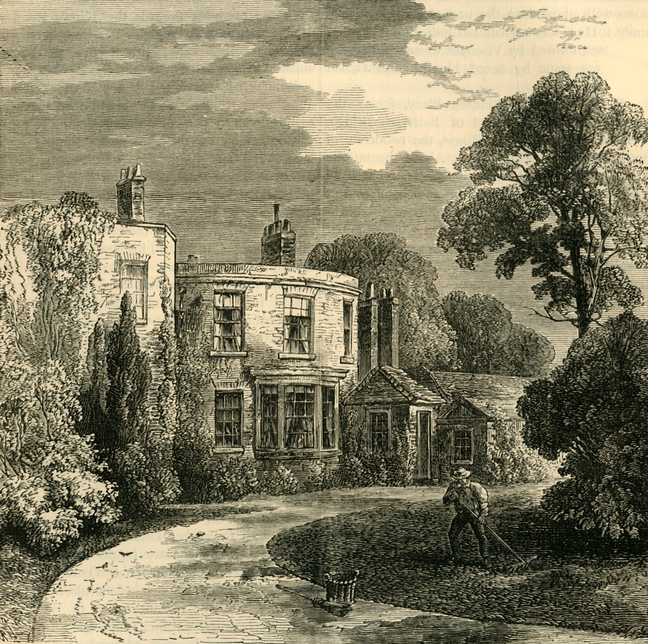 Cremorne Farm, 1829, c1876 by Unbekannt