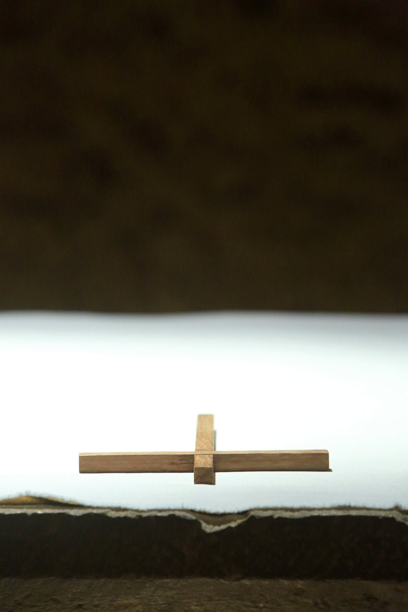 Cross on an altar, Taize Community, Taize, France by Unbekannt
