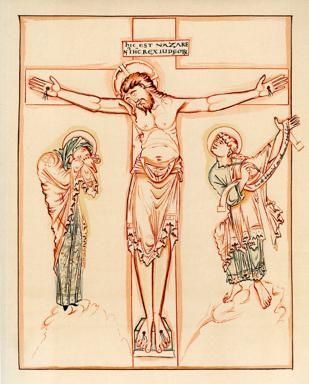 Crucifixion, 980-1000 AD by Unbekannt